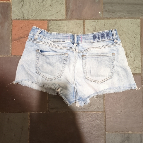 Pink by Victoria's secret jean short size 4 - Picture 9 of 9